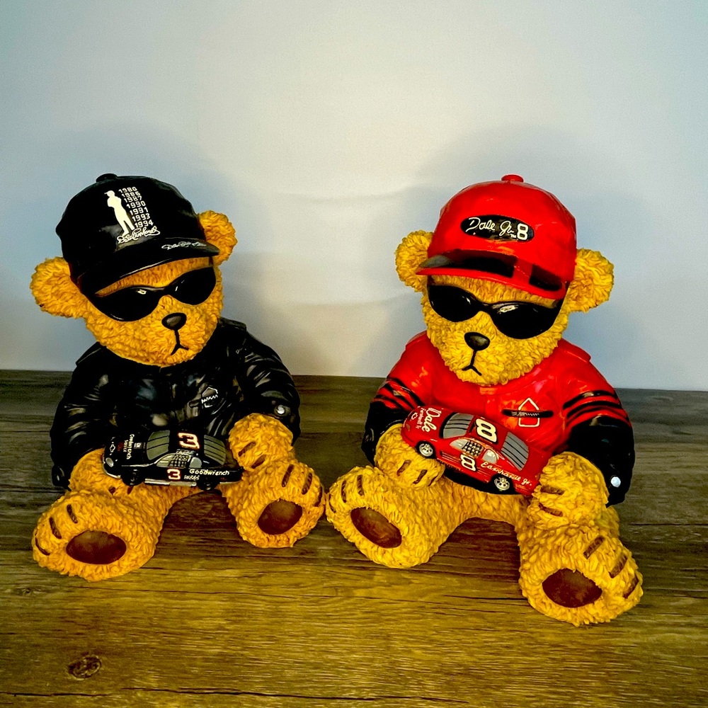 Dale Earnhardt Sr And Dale Earnhardt Jr  Boyse Bears